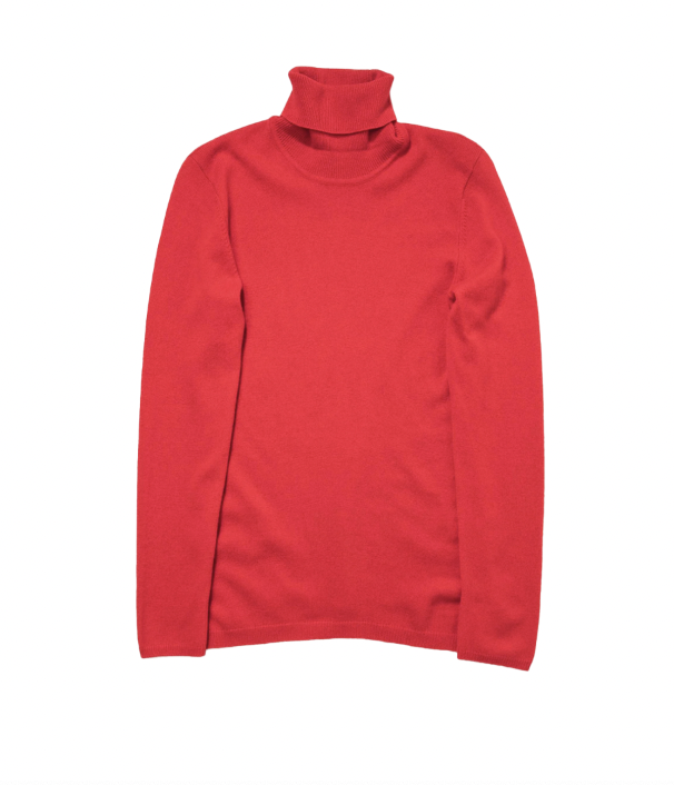 Kiltane Women's Cashmere Polo Neck Jumper