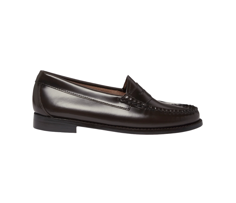 G.H. Bass Weejuns Penny Loafers Chocolate Leather