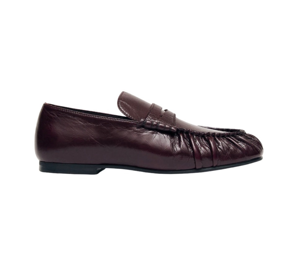 Alohas Aven Rift Burgundy Leather Loafers